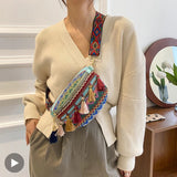Fringed Tassel Waist Bag for Women - Fanny Pack Hip Shoulder Crossbody Handbag