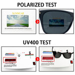 Klassische polarisierte Sonnenbrille – Unisex-Fahrerbrille, Camping, Wandern, UV400-Brille