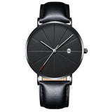 Classic Wristwatch for Men - Quartz Steel Belt Luxury Watch Calendar Business