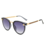 Vintage Bee Sunglasses for Women - Gradient Retro Glasses Eyewear UV400 Driving Shades