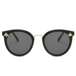 Vintage Bee Sunglasses for Women - Gradient Retro Glasses Eyewear UV400 Driving Shades