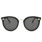 Vintage Bee Sonnenbrille für Damen – Gradient Retro Brille Eyewear UV400 Driving Shades