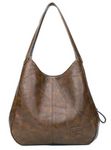 Vintage Handtas Voor Dames - Designer Luxe Schouder Handtas Vrouwelijke Top-handvat Mode