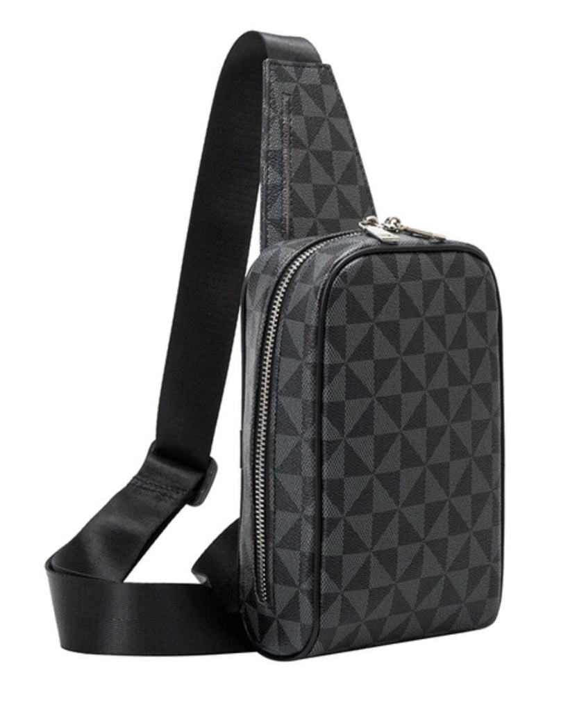 Men Genuine Leather Back Anti-theft Zipper Pocket Chest Bag Fashion Ca –  Come4Buy eShop